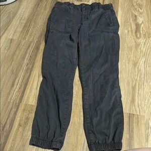 American Eagle Outfitters Charcoal Cargo Jeans Relaxed Fit